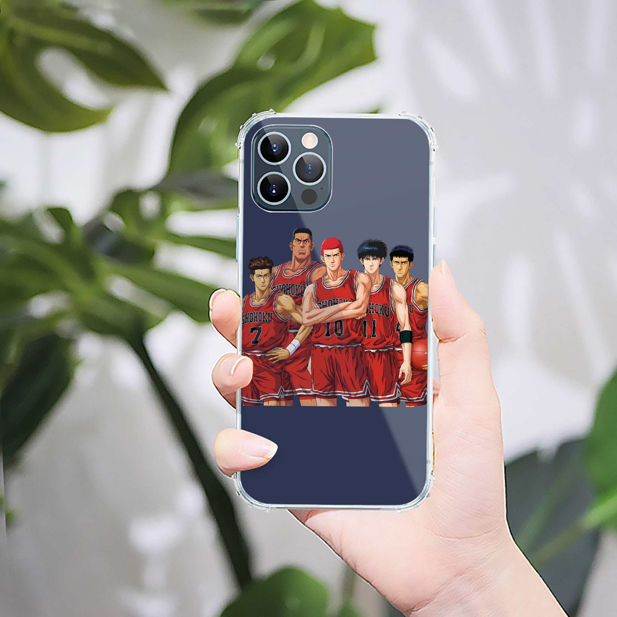 （画像用） SLAM DUNK／スラムダンク 【iPhone 12シリーズ対応】透明スマホケース（クリアソフトケース）